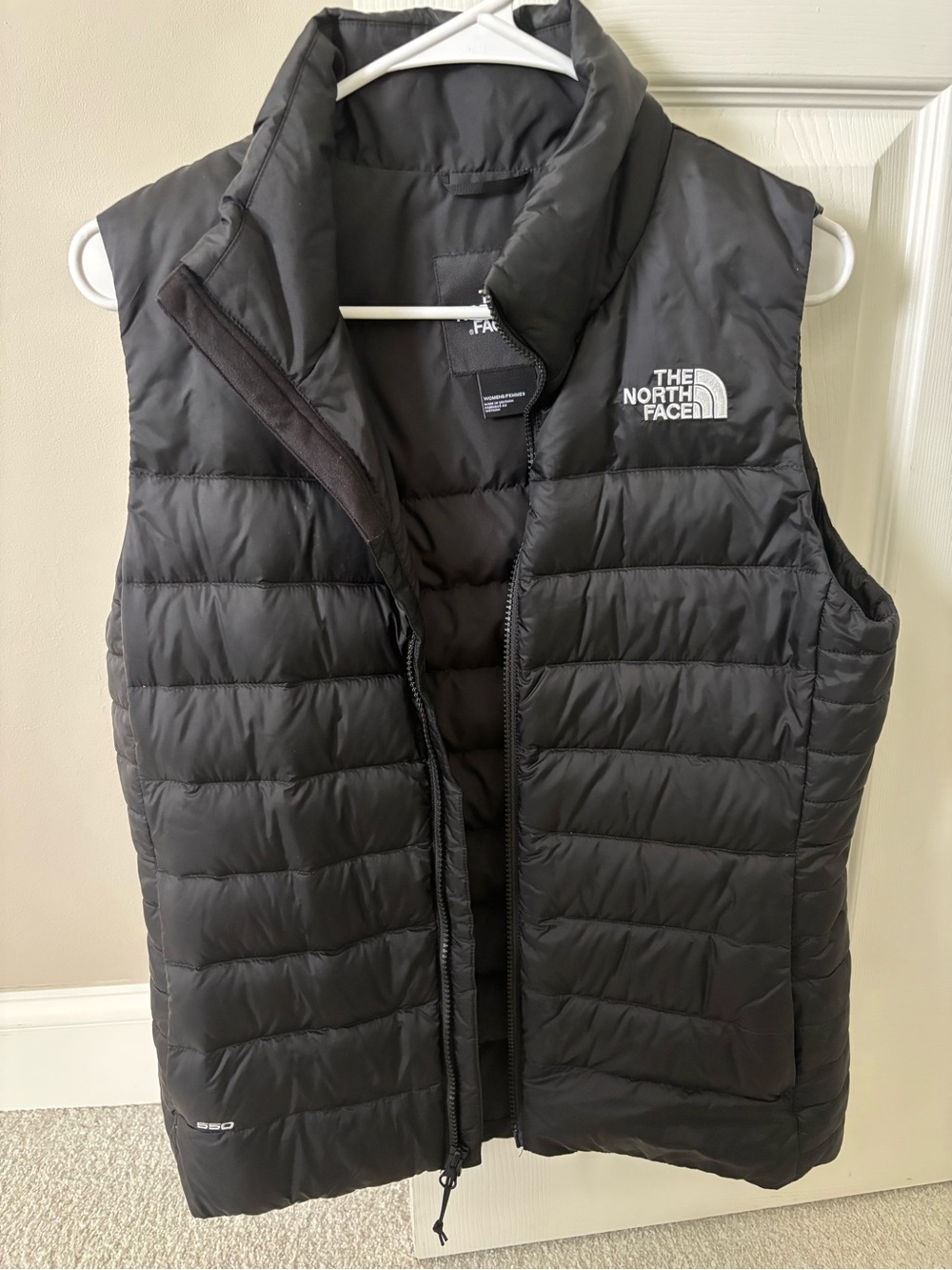 The North Face Black Quilted Insulated Vest